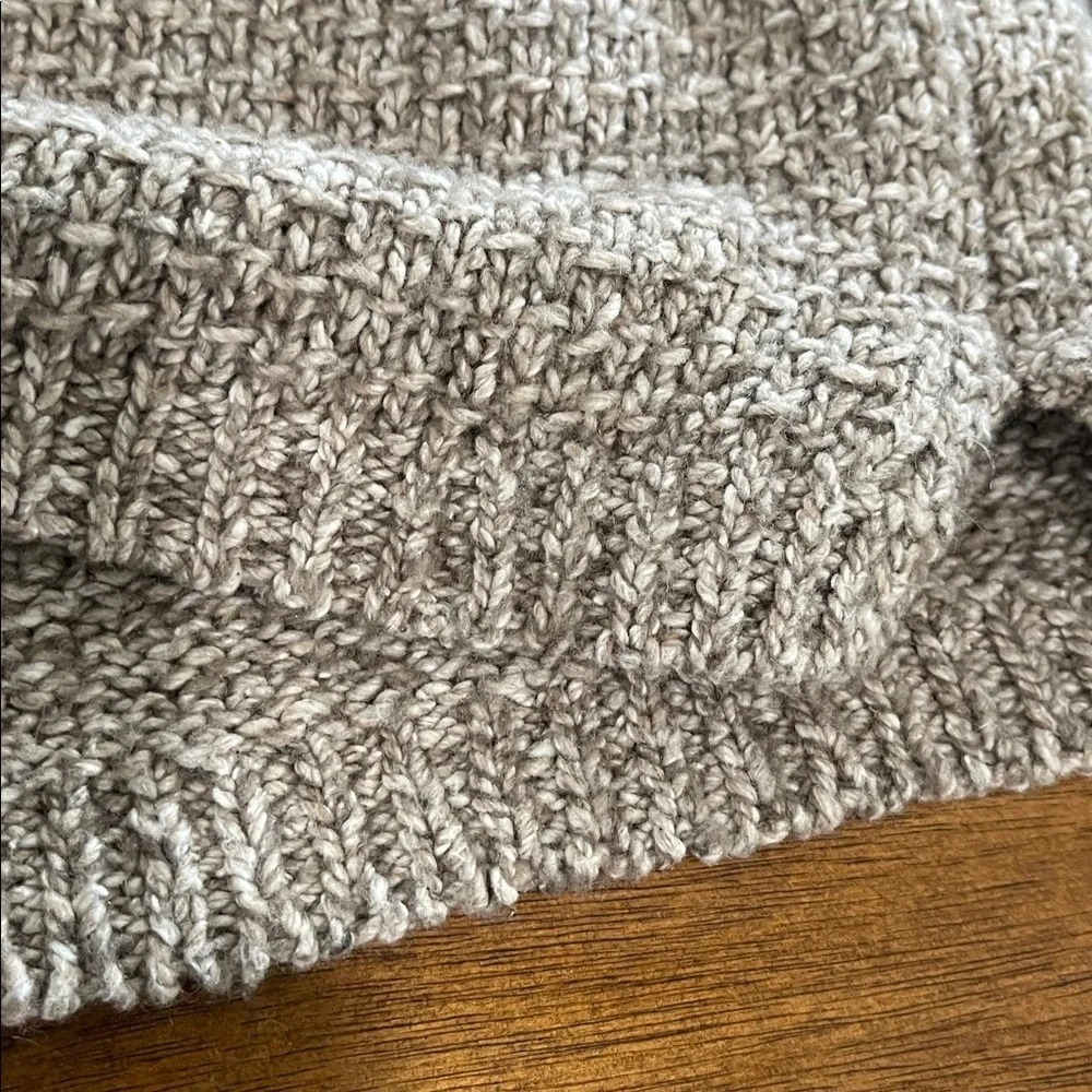 J Jill Fair Isle Southwest Nordic Knit Chunky Cozy brown pullover sweater size M - Picture 12 of 12